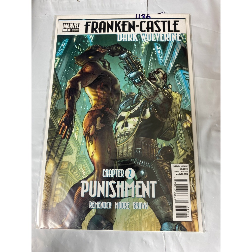 Marvel Franken-Castle 19 Dark Wolverine Punishment Chapter 2 Remender Moore 2010
